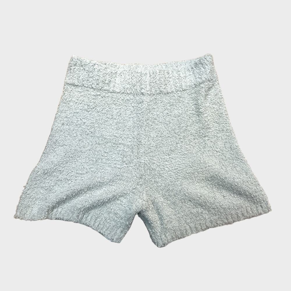 SKIMS Cozy Collection Shorts New with Tags Aquamarine 2X